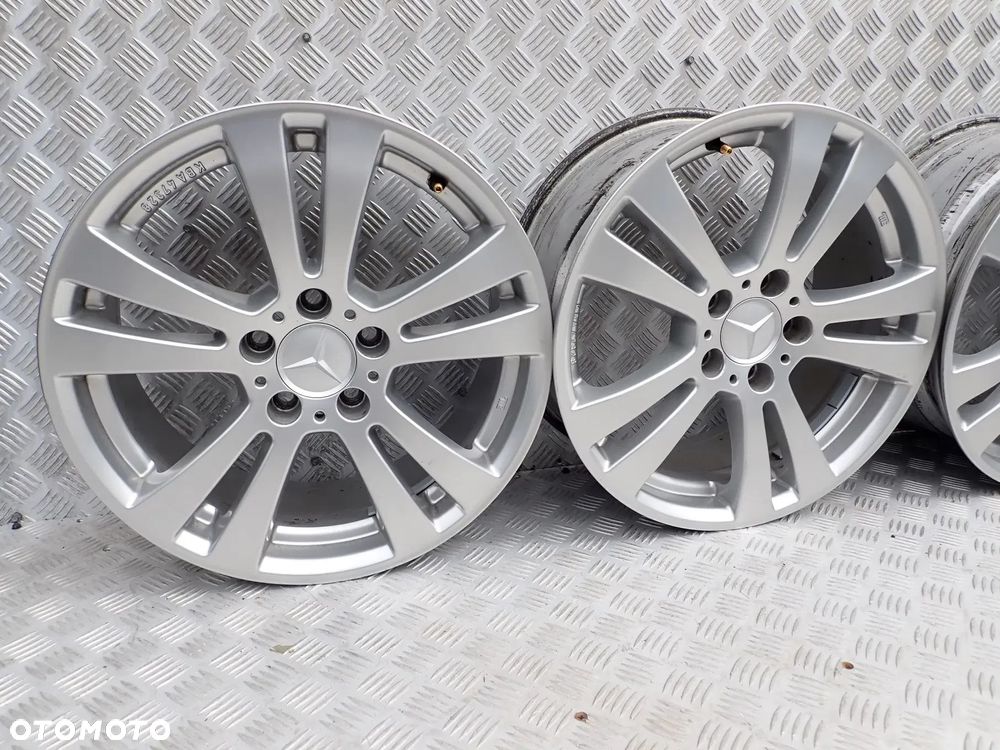FELGI ALUMINIOWE MERCEDES 7,5X17 5X112 ET47 DOSTĘPNE 2 KOMPLETY - 2