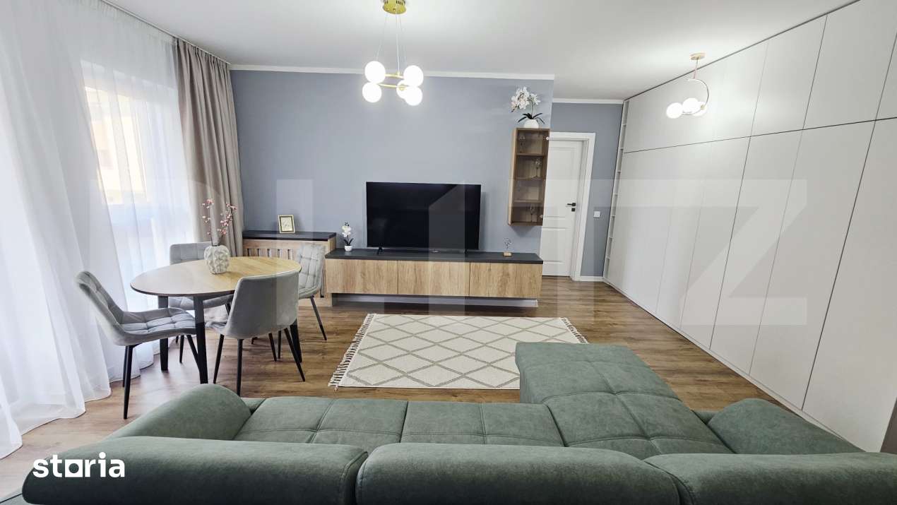 Apartament la cheie, 2 camere, 49 mp utili, parcare, zona Eroilor — fotografia 3