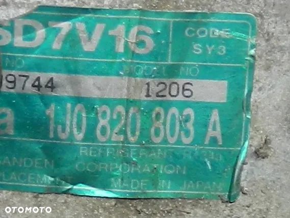 Skoda Fabia I Octavia I sprężarka klimatyzacji 1.0 1.2 1.4 1.8 2.0 / 1.4 1.9 TDI 1.9D SDI - 6