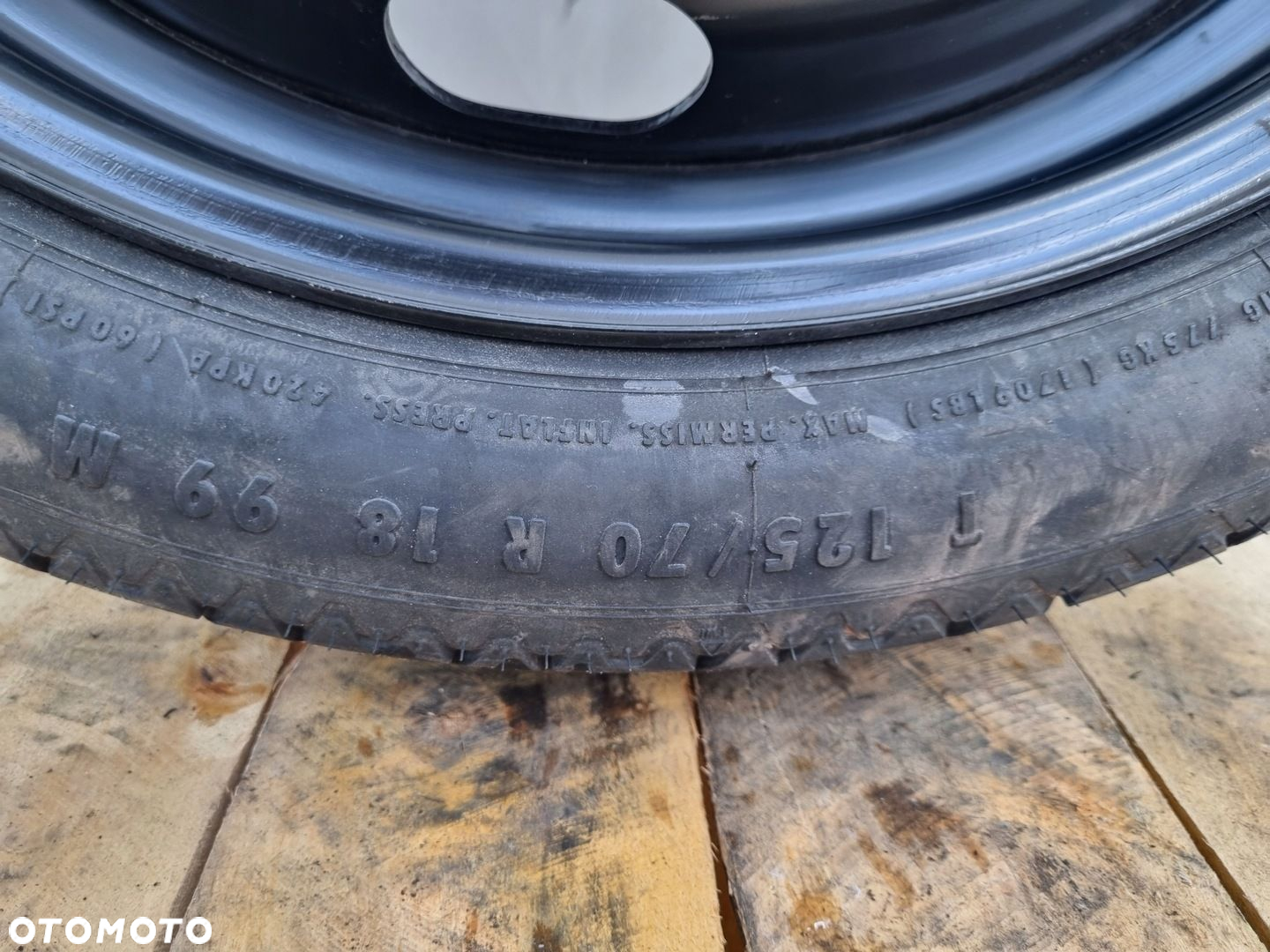 Audi Seat Vw Skoda KOŁO DOJAZDOWE dojazdówka 125/70 R18 1K0601027B - 5