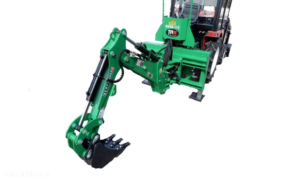 Koparka do ciągnika z własną pompą hydrauliczną BHMS175 + przesuw Mikrus Troll TRX Raty Transport - 1