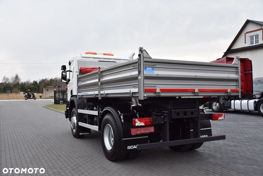 Scania P250 WERSJA OFFROAD / WYWROTKA 3-STRONNA / BLOKADA MOSTU / TYŁ RESOER / P.NOWA / 18 TYŚ KM PRZEBIEGU! / SALON PL / - 8