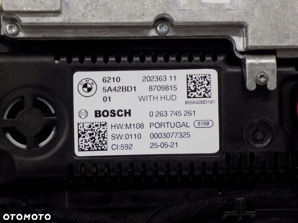 BMW G16 G15 LICZNIK ZEGAR HUD 5A42BD1 8709815 - 5