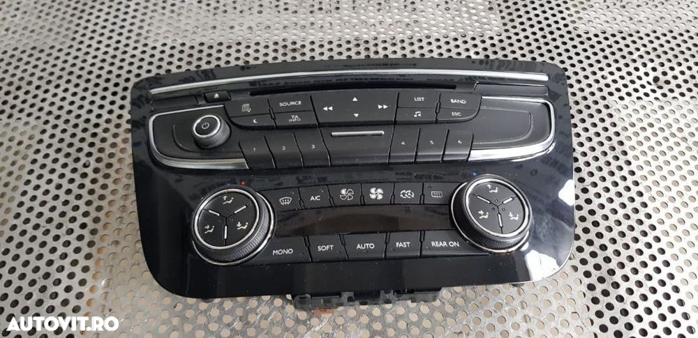 Panou Modul Unitate Navigatie Comenzi Climatronic Peugeot 508 An 2011-2018 - 3