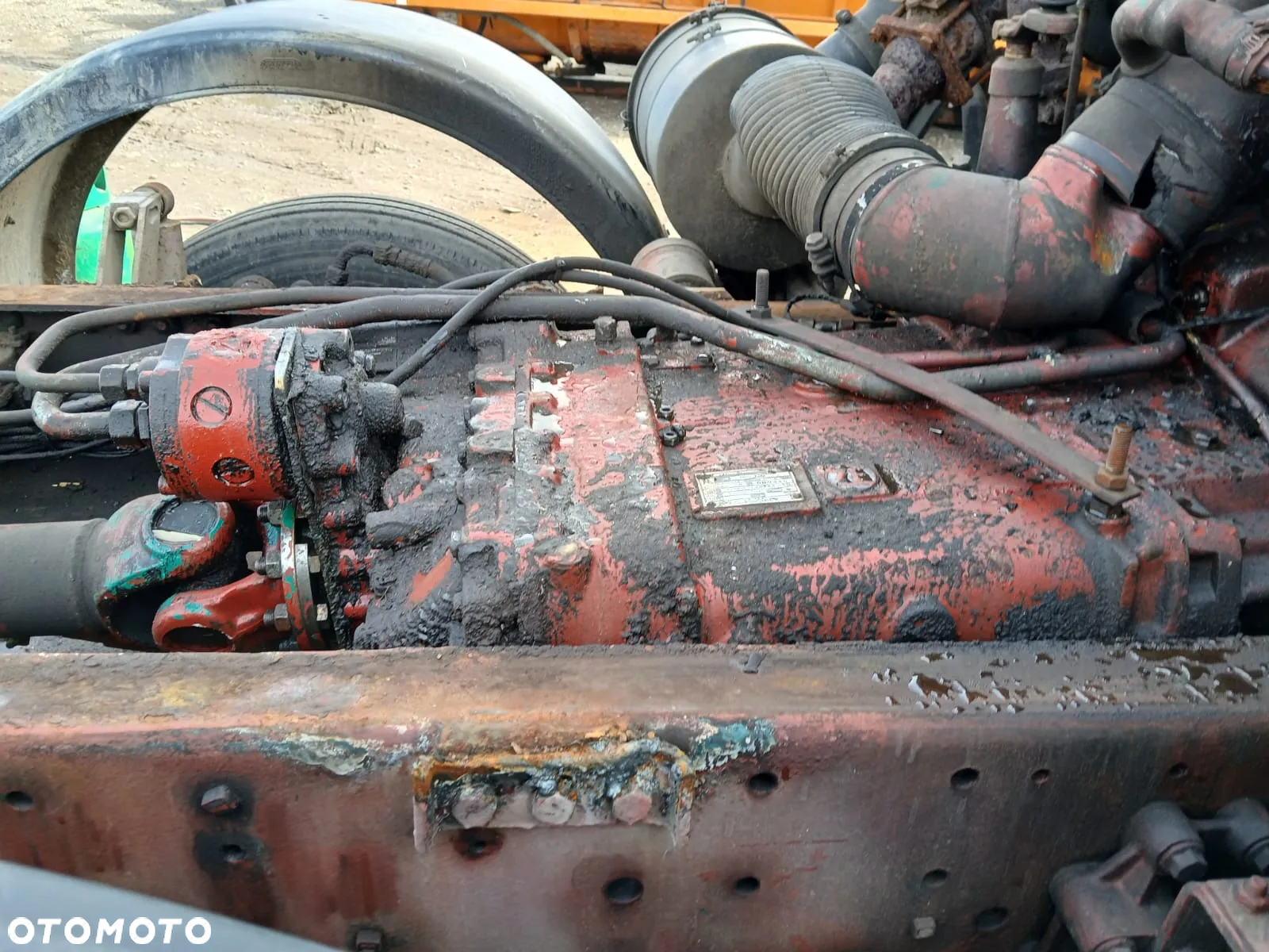 KABINA DRZWI MASKA ATRAPA ZBIORNIK ZDERZAK SILNIK SKRZYNIA 16S130 MAGIRUS V8 340 - 5