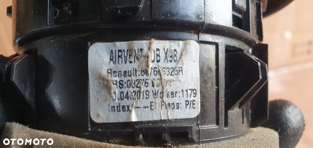 Kratka nawiewu powietrza prawa lewa Opel Vivaro B Trafic III 687606325R - 8