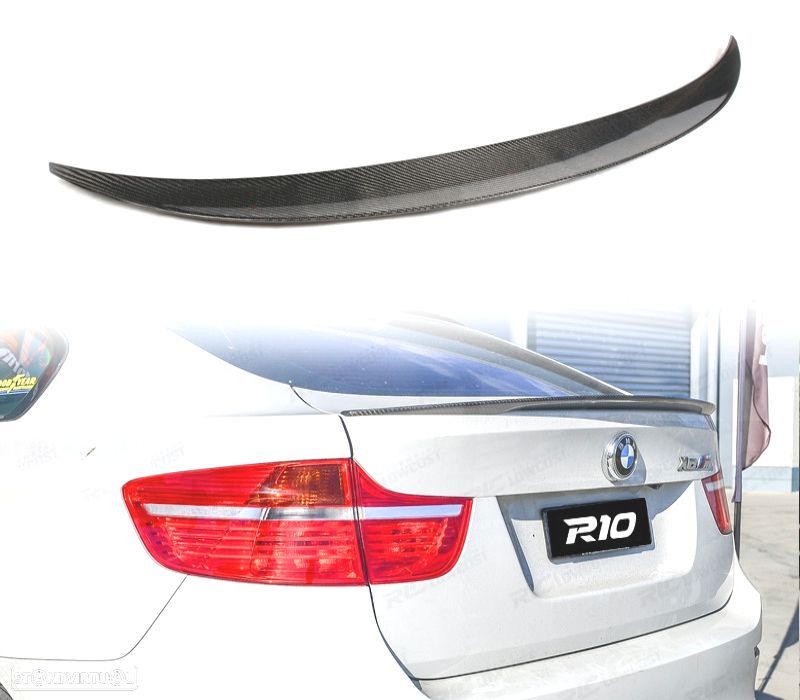 AILERON LIP SPOILER BMW X6 E71 08-14 LOOK M PERFORMANCE CARBONO - 1