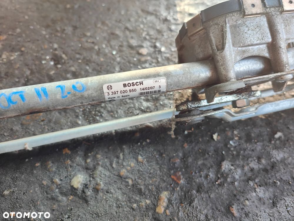 SKODA OCTAVIA II 07r MECHANIZM WYCIERACZEK PRZÓD 3397020950 - 2
