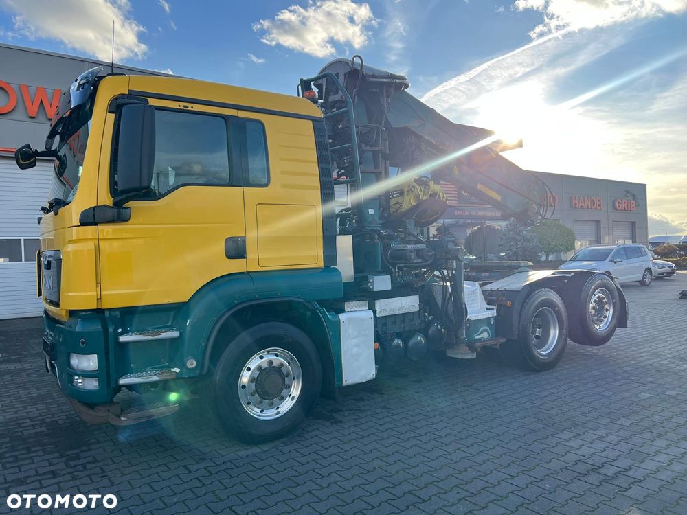 MAN TGS 26.540 6x4/2 4x4 HYDRODRIVE LX CIĄGNIK SIODŁOWY/PRZYCZEPA DO PRZEWOZU DREWNA DŁUŻYCY LOGLIFT F251S83A - 3