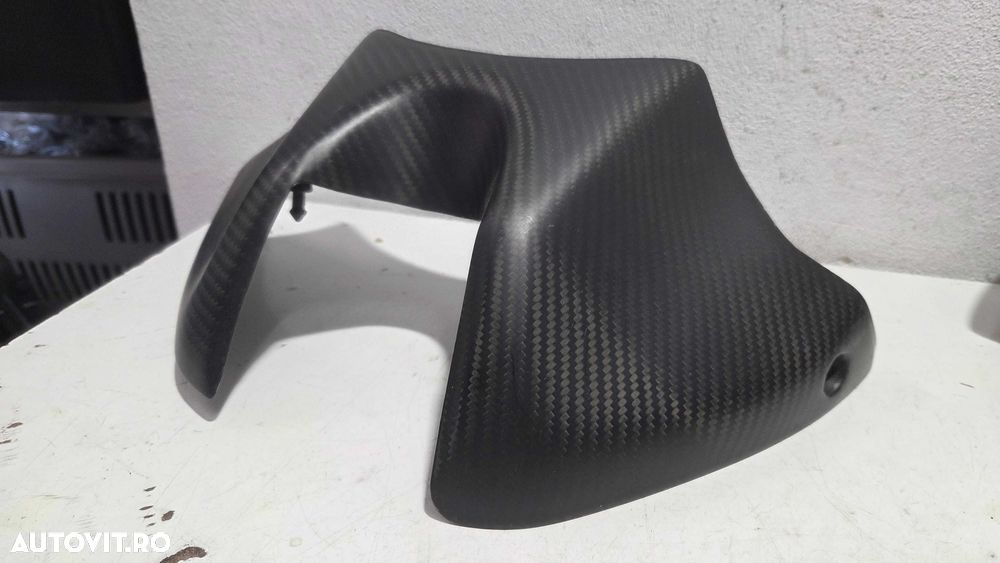 Carena rezervor carbon Kawasaki Z1000 2010-2013 scarite pompa frana - 1