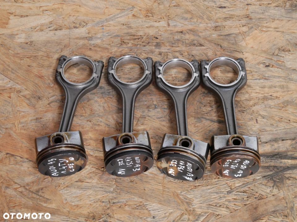 TŁOKI + KORBOWODY AUDI A3 1.4 TSI 16' CZE - 1