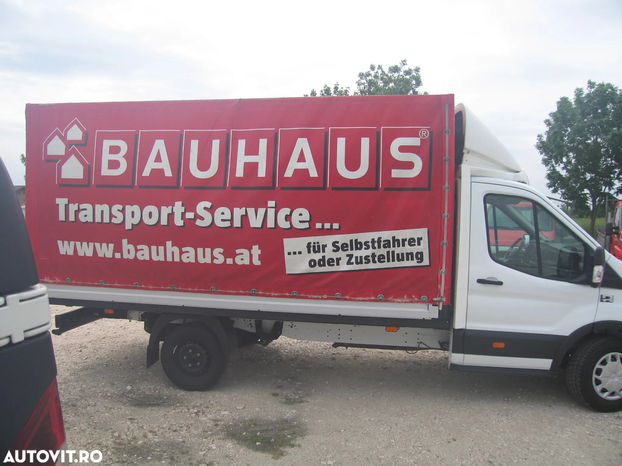 Ford TRANSIT 3 LOC. PLATFORMA cu PRELATA , AC. - 10