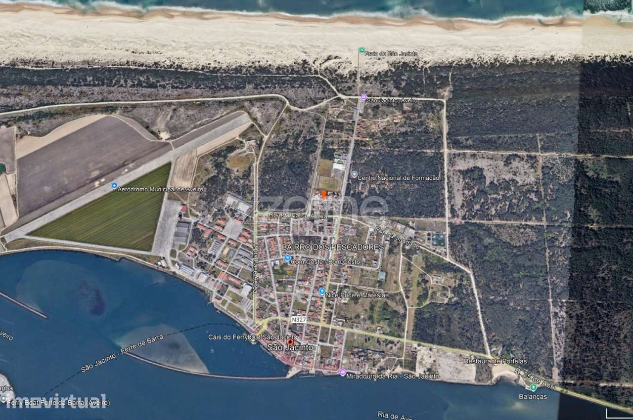 Lote de terreno para construção - S. Jacinto - Aveiro - Grande imagem: 2/11