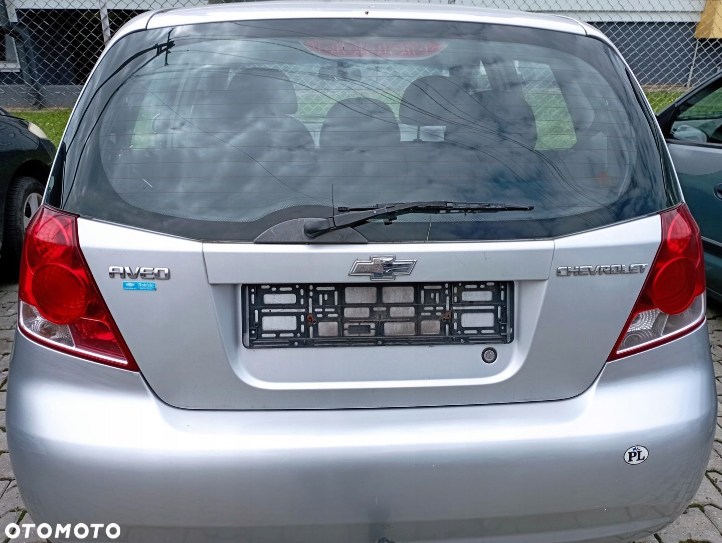 CHEVROLET AVEO I KLAPA BAGAŻNIKA Z SZYBĄ GOŁA - 1