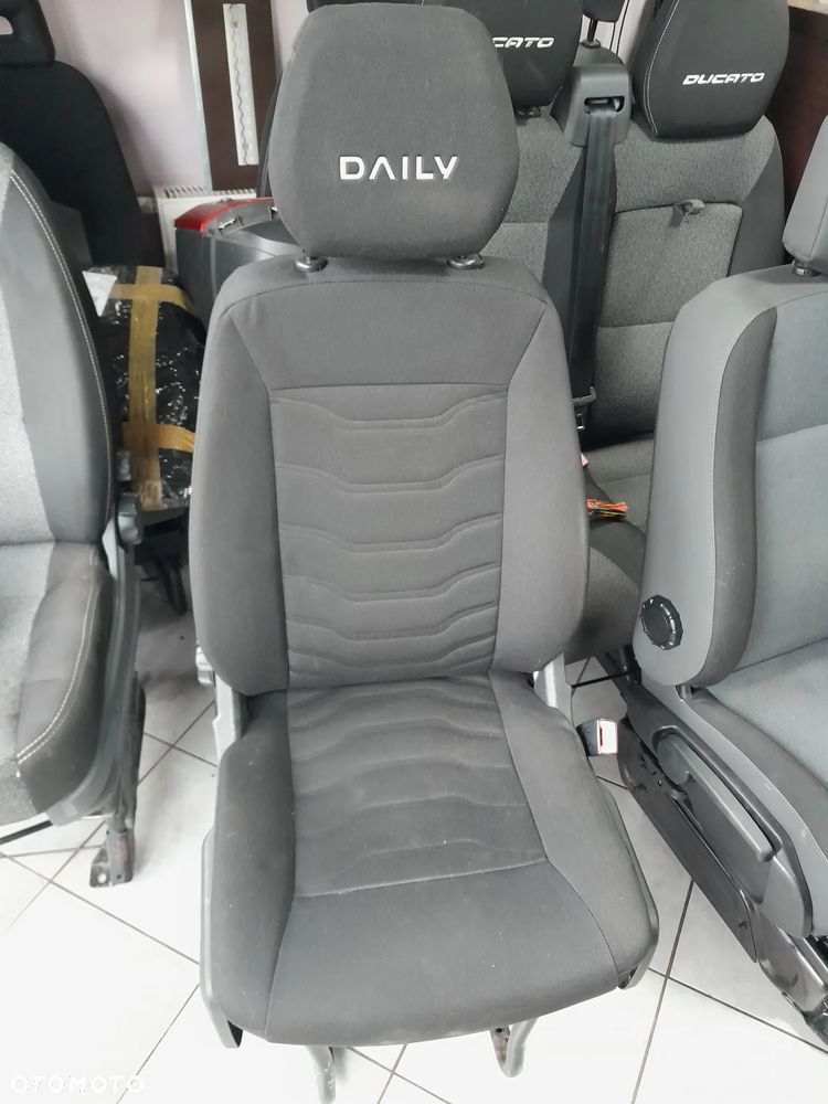 Fotel pasażera pojedyńczy Iveco Daily 14- - 1