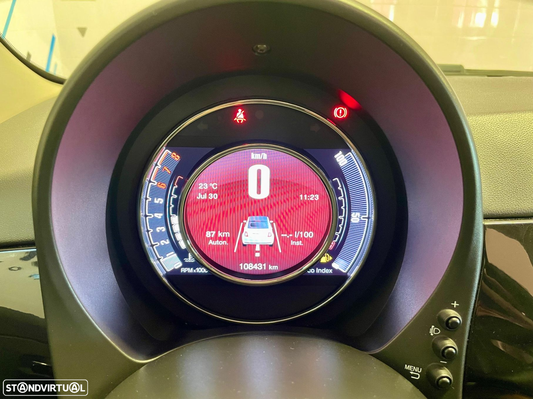 Fiat 500C 0.9 8V TwinAir Turbo S&S Lounge - 21