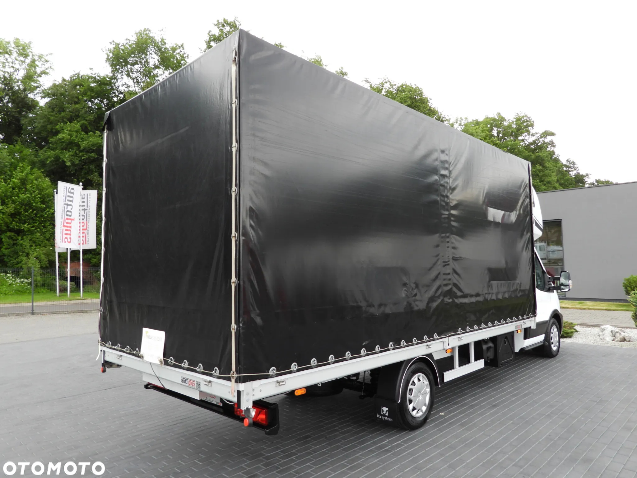 Ford TRANSIT  PLANDEKA 10 PALET WEBASTO TEMPOMAT LEDY PNEUMATYKA KLIMATYZACJA 160KM [ M38701 ] - 14