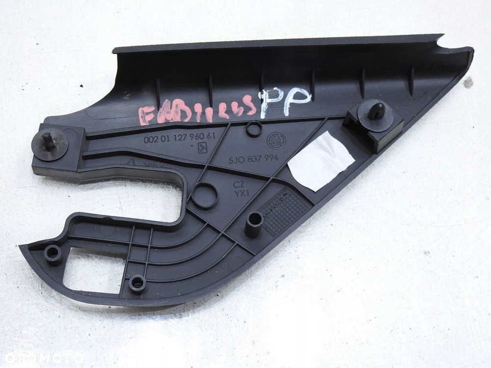 OSŁONA LUSTERKA PRAWA SKODA FABIA II 5J0837994 - 4