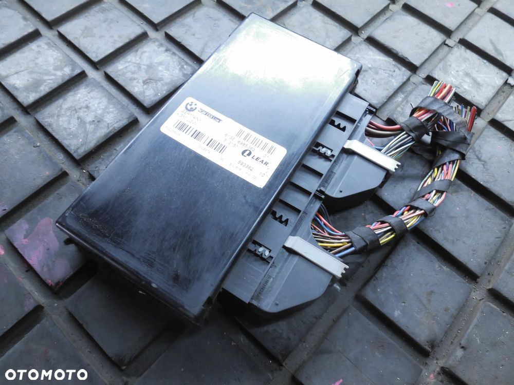 MODUŁ STEROWNIK ŚWIATEŁ BMW E60 6985363 + WTYCZKI INSTALACJA - 1