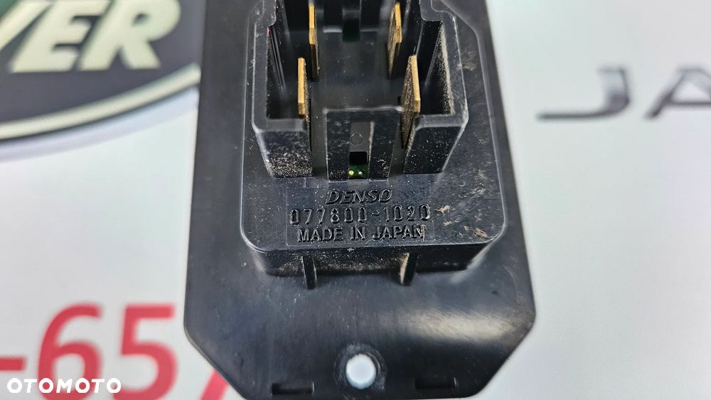 Jaguar XJ 351 Rezystor dmuchawy Opornik Opornica 077800-1020  DENSO - 4