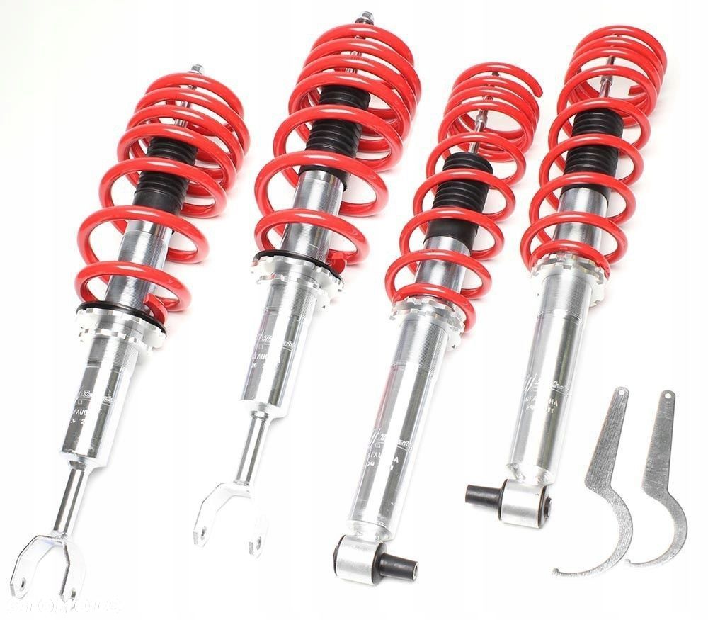 NOWE Zawieszenie Gwintowane Do AUDI A4 + AVANT Od 1995 Do 2000 Rok ATEST - 1