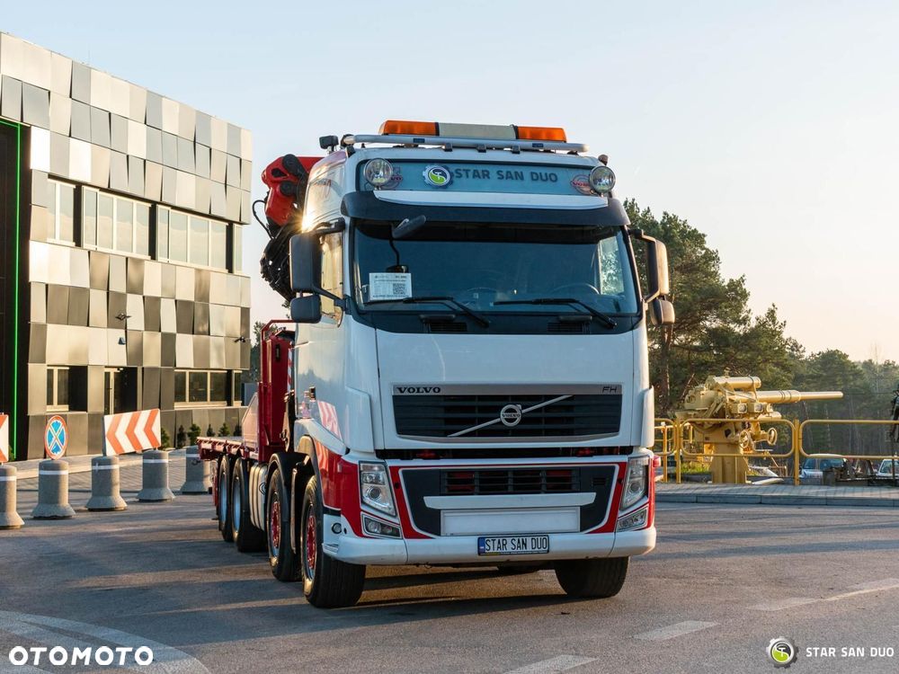 Volvo FH500 8x4 PALFINGER PK 60002 F HDS Żuraw Siodło Wciągarka - 6