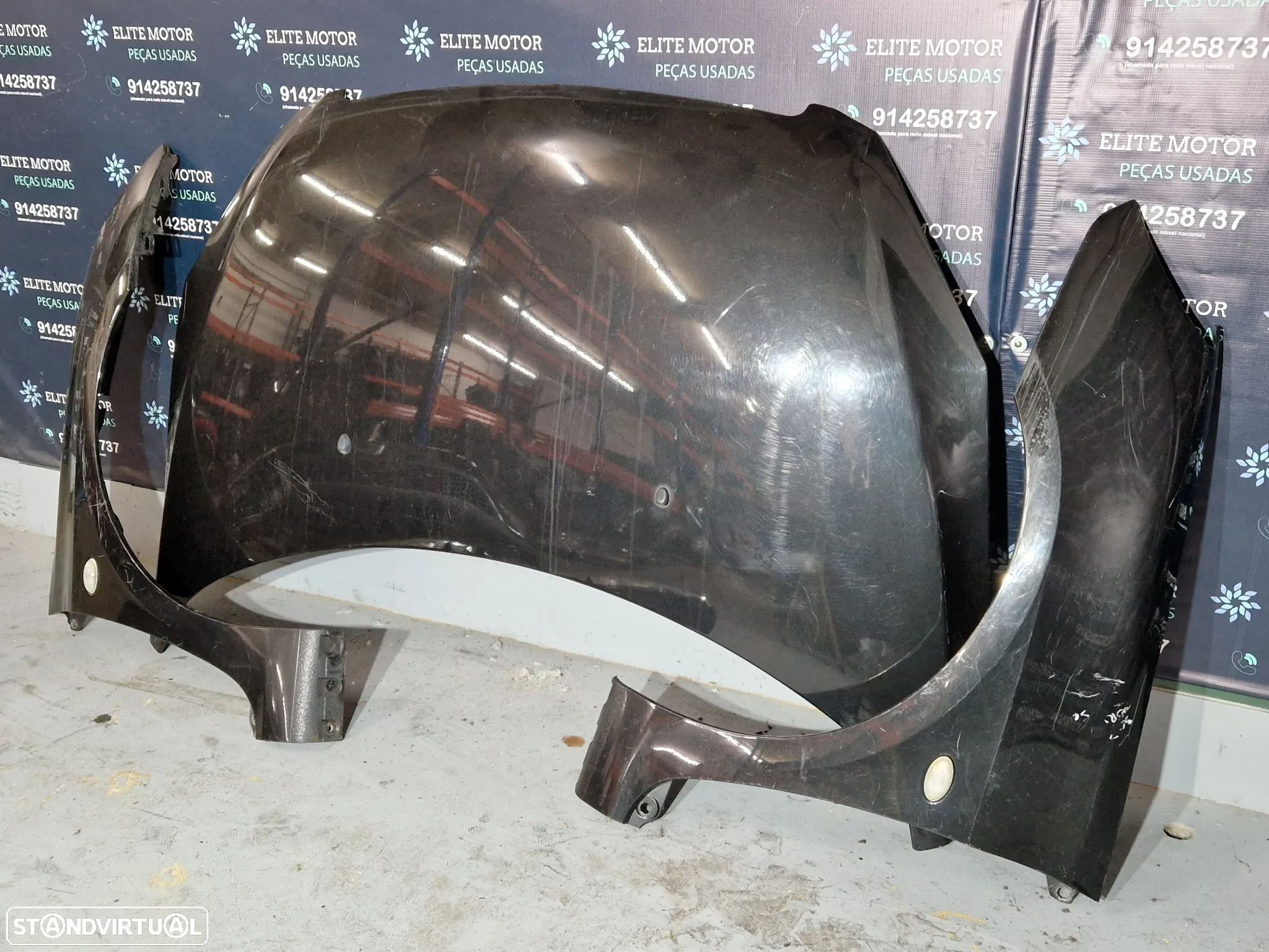 Frente completa usada PEUGEOT 307 gasolina capot parachoques guardalamas oticas radiador - 7