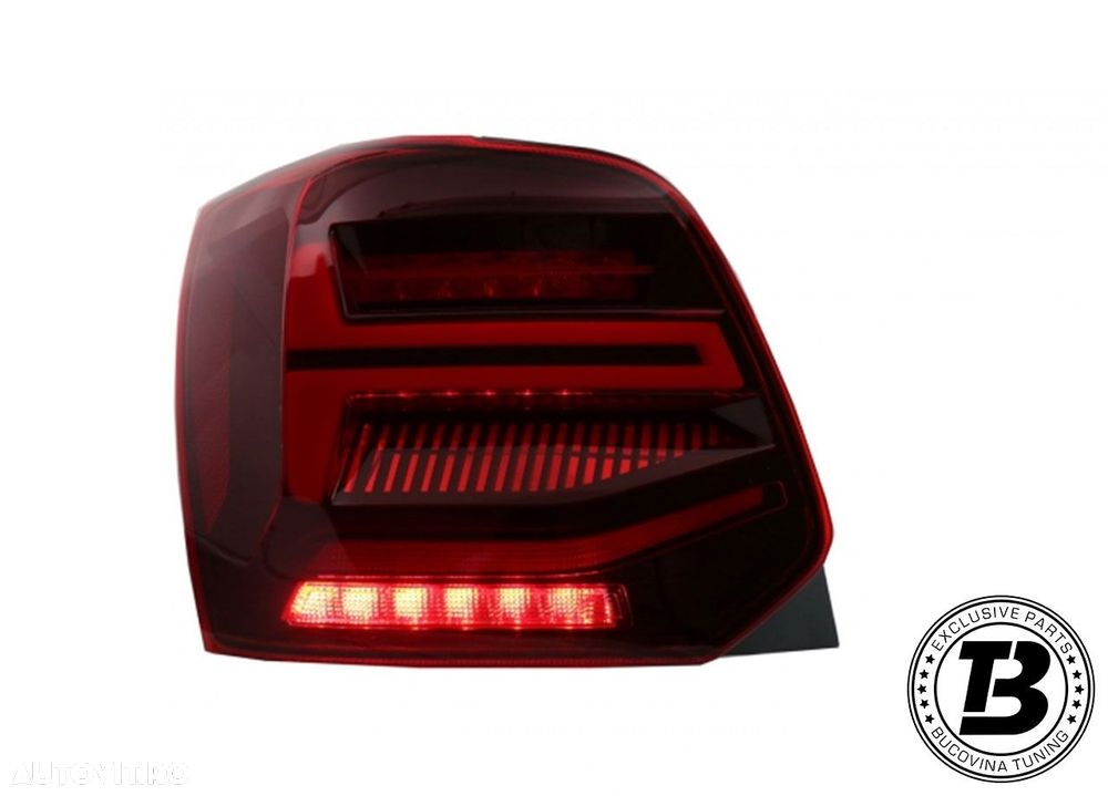 Stopuri Full LED compatibile cu VW Polo 6R 6C Vento Design - 13