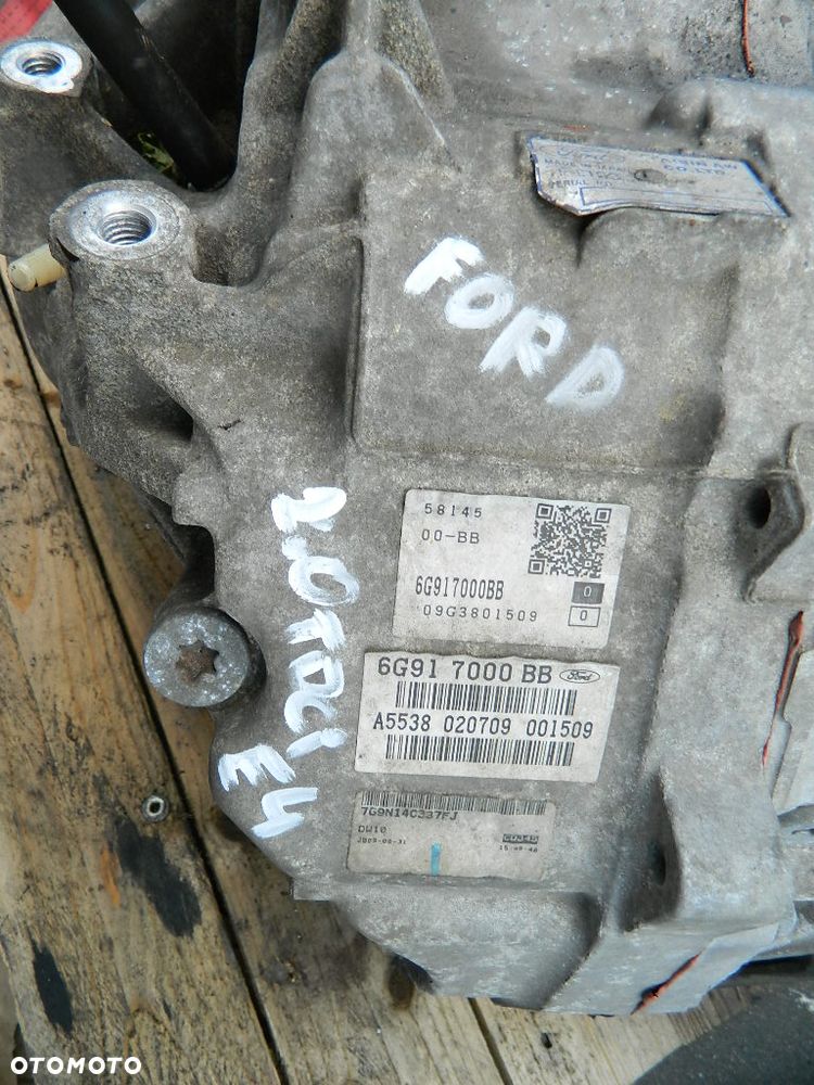 SKRZYNIA BIEGÓW AUTOMAT FORD MONDEO MK4 IV 2.0 TDCI EURO 4 6G917000BB 6G91 7000 BB - 2