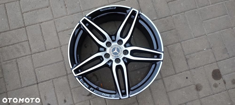 FELGI ALUMINIOWE STOPNIOWANE 5x112 8Jx19 CALI ET20 fi 66.6 AMG 2134013800 2x9Jx19 CALI ET 49 213 4012100 MERCEDES W213 KOMPLET 4 SZTUKI - 2
