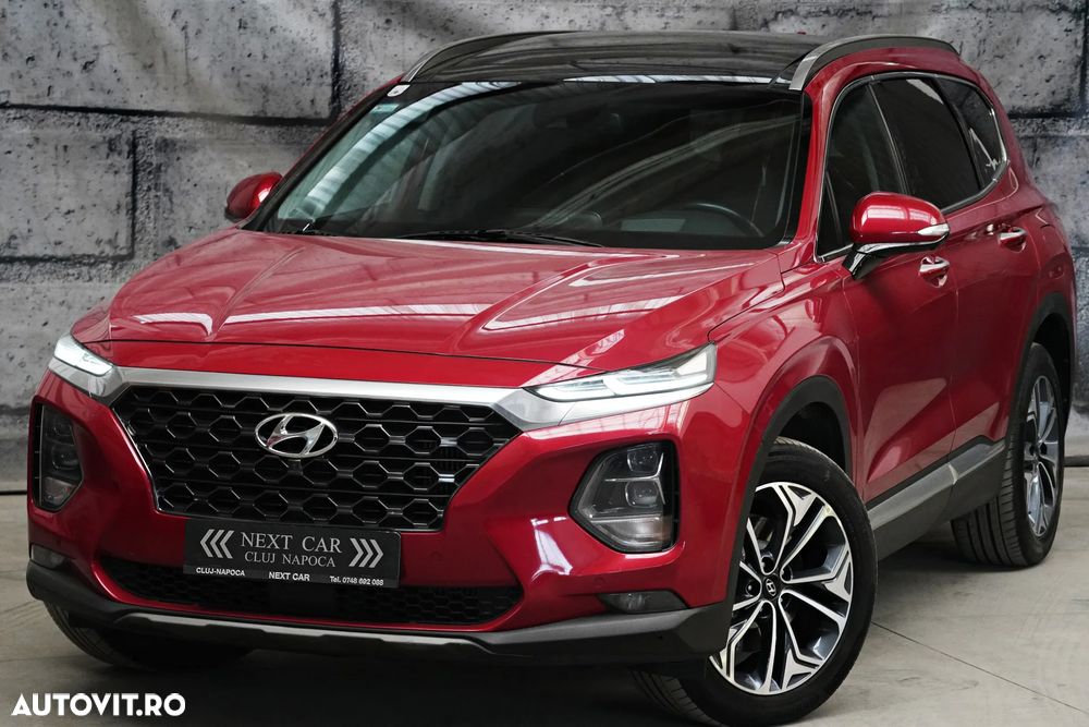 Hyundai Santa Fe blue 2.2 CRDI 4WD Automatik 7-Sitzer Style - 2