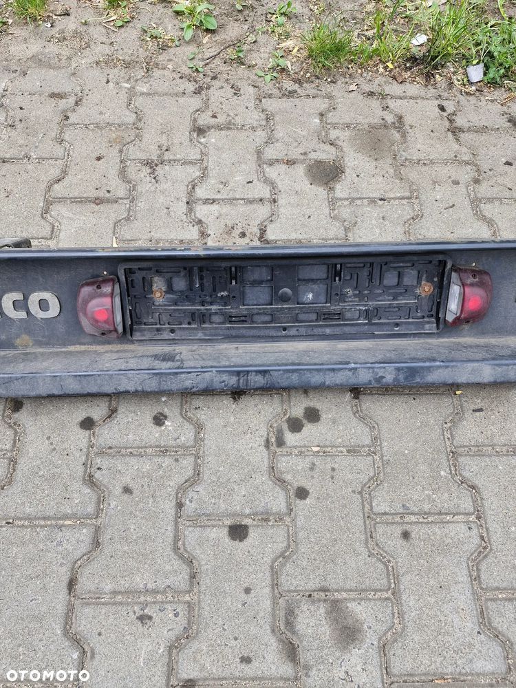 IVECO DAILY ZDERZAK TYLNY BELKA TYLNA TYŁ LAMPY 196CM - 3