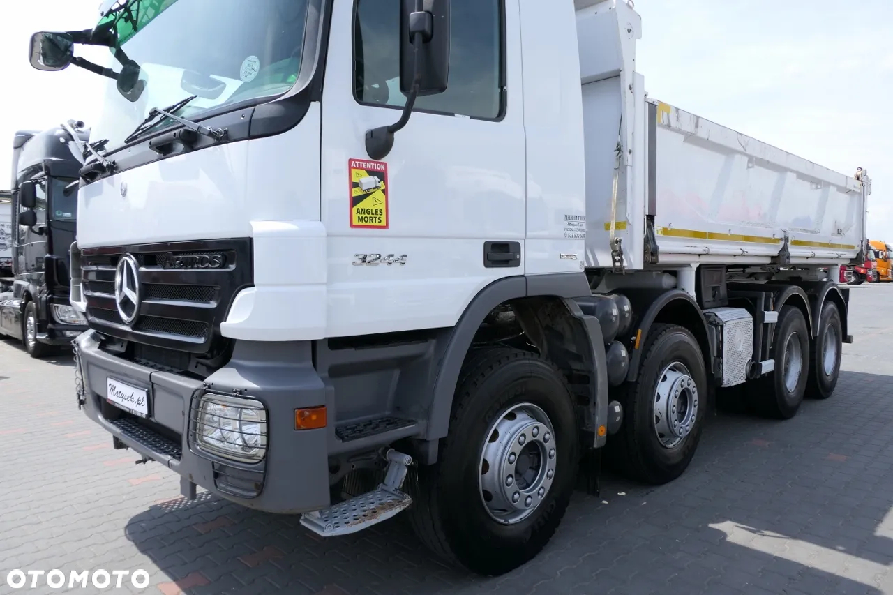 Mercedes-Benz ACTROS 32 440 / 8x4 / WYWROTKA + HYDROBURTA / EPS + SPRZĘGŁO / ŁADOWNOŚĆ : 18 TON - 15