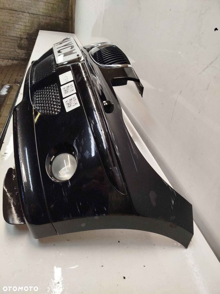 ^ ZDERZAK PRZÓD PRZEDNI DO BMW E87 SERIA I 1 SCHWARZ II CZARNY SPRYSKIWACZE LAMP XENON HALOGENY - 3