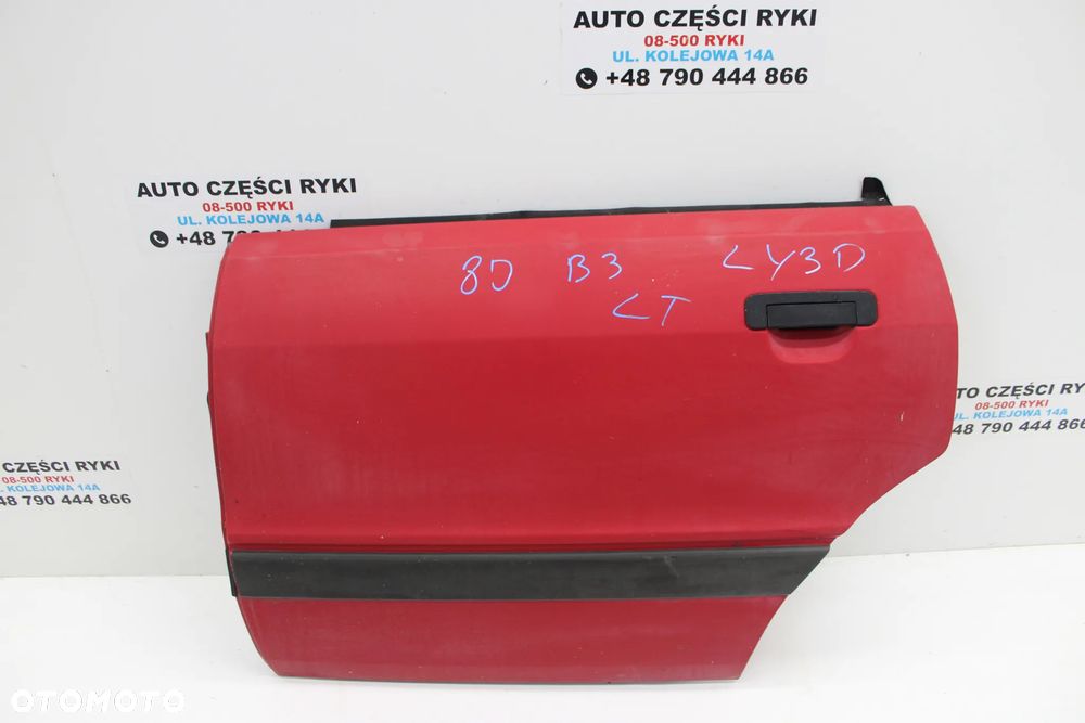 Audi 80 B3 Drzwi Lewy Tył LY3D - 1