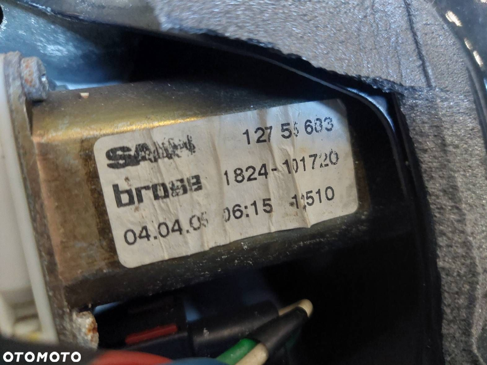 MECHANIZM PODNOŚNIK SZYBY LEWY PRZÓD SAAB 9-3 II EU 12755683 - 2