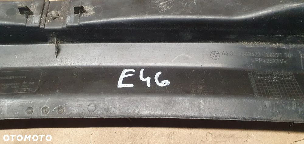 Osłona filtra kabinowego BMW 3 E46 8363423 - 7