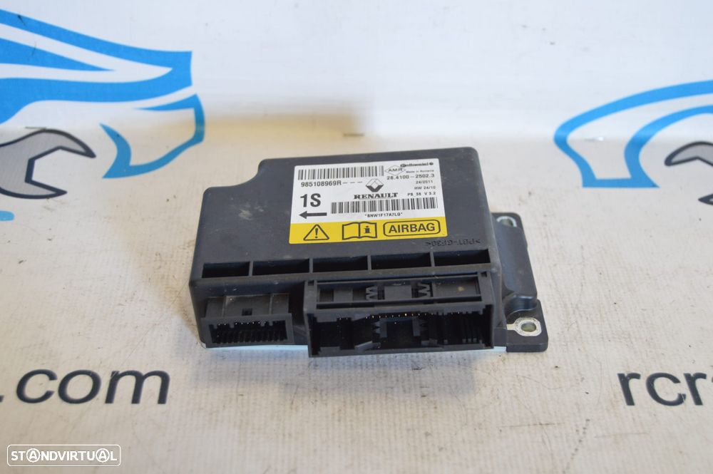 CENTRALINA ECU SENSOR AIRBAG CONTINENTAL 985108969R 985108969 RENAULT MEGANE III 3 MK3 COUPE FASE I 1 DZ0 1 1.5 DCI 105CV K9K832 K9K 832 - 2