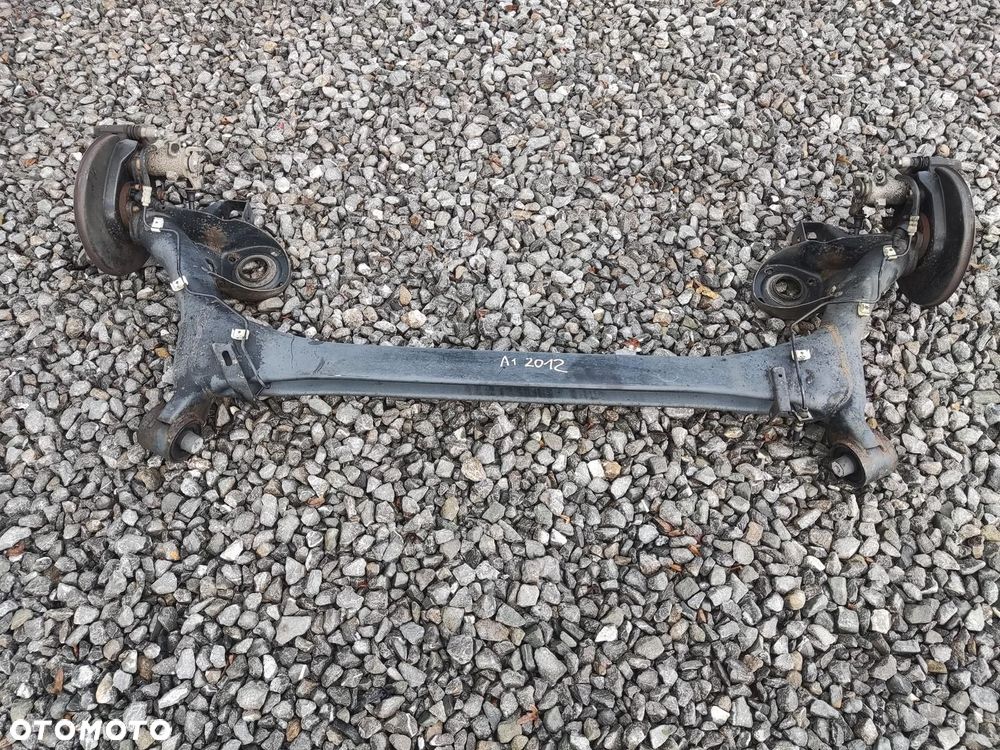 BELKA OŚ OŚKA TYŁ TYLNA KOMPLETNA AUDI A1 I 8X 2010-2018 - 6