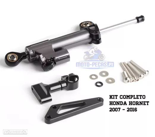 Kit amortecedor direção para hornet 2007 até 2016 honda cb600F cb 600 - 1