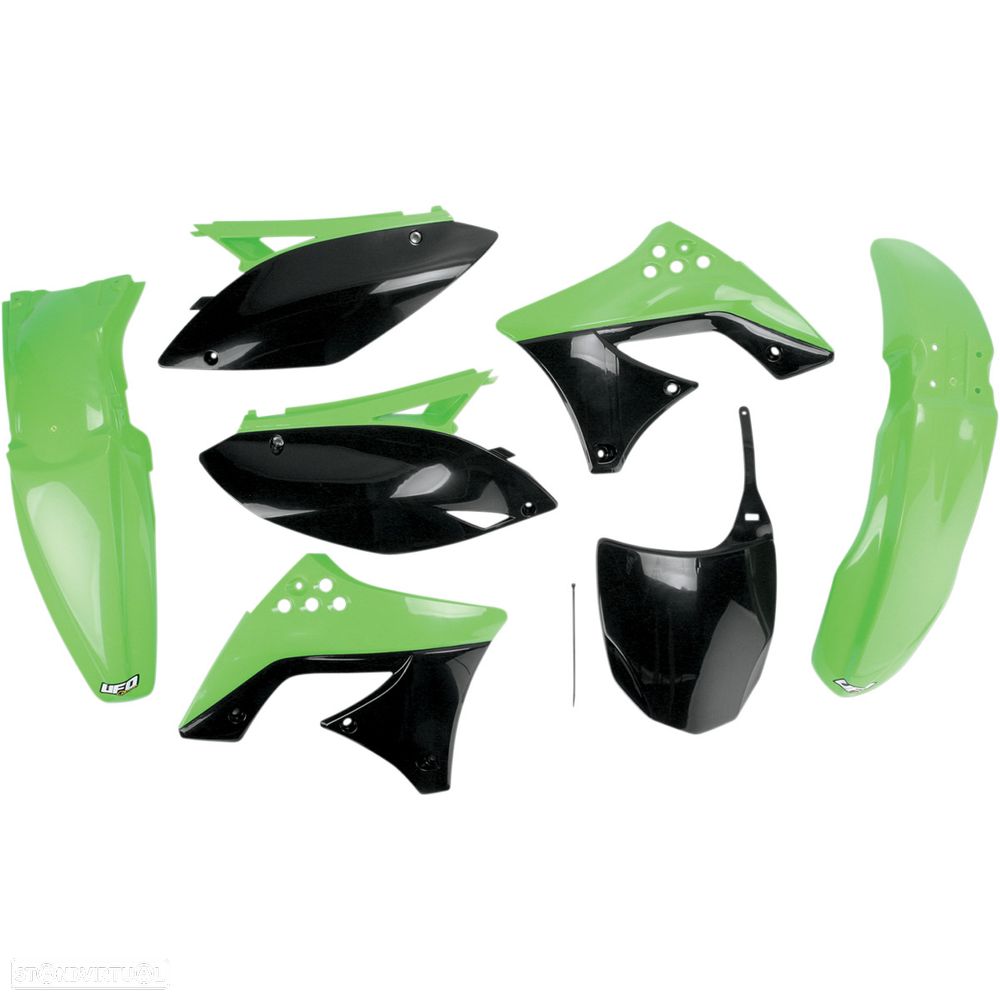 kit plasticos ufo kawasaki kx 250f - kakit212-999 - 1