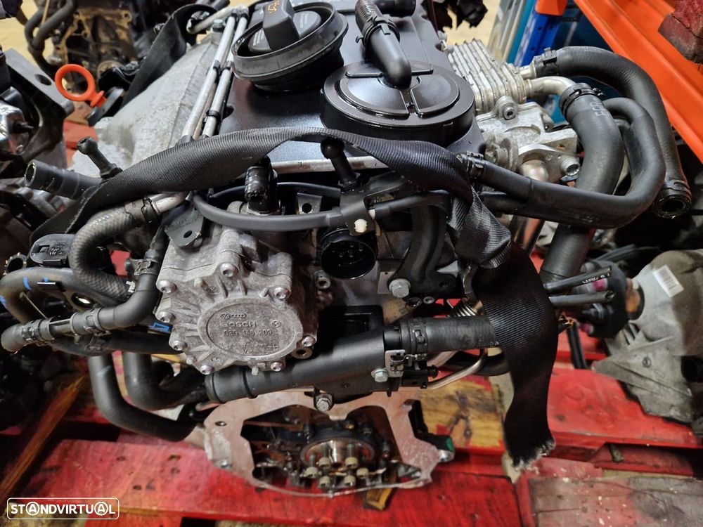 Motor usado BKD COLAÇA C AUDI A3 8P 2.0 TDI 140CV VW GOLF V LEON TOURAN OCTAVIA EOS - 4