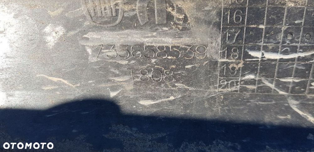 FIAT TIPO II SEDAN  DOKŁADKA ZDERZAKA TYŁ 735658539 - 4