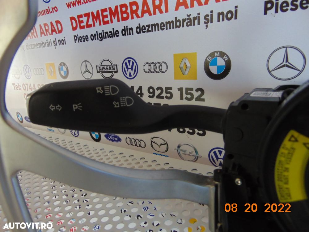 Bloc semnalizare stetgatoare Alfa Romeo Stelvio 2015-2023 spirala volan manete padele senzor unghi - 4