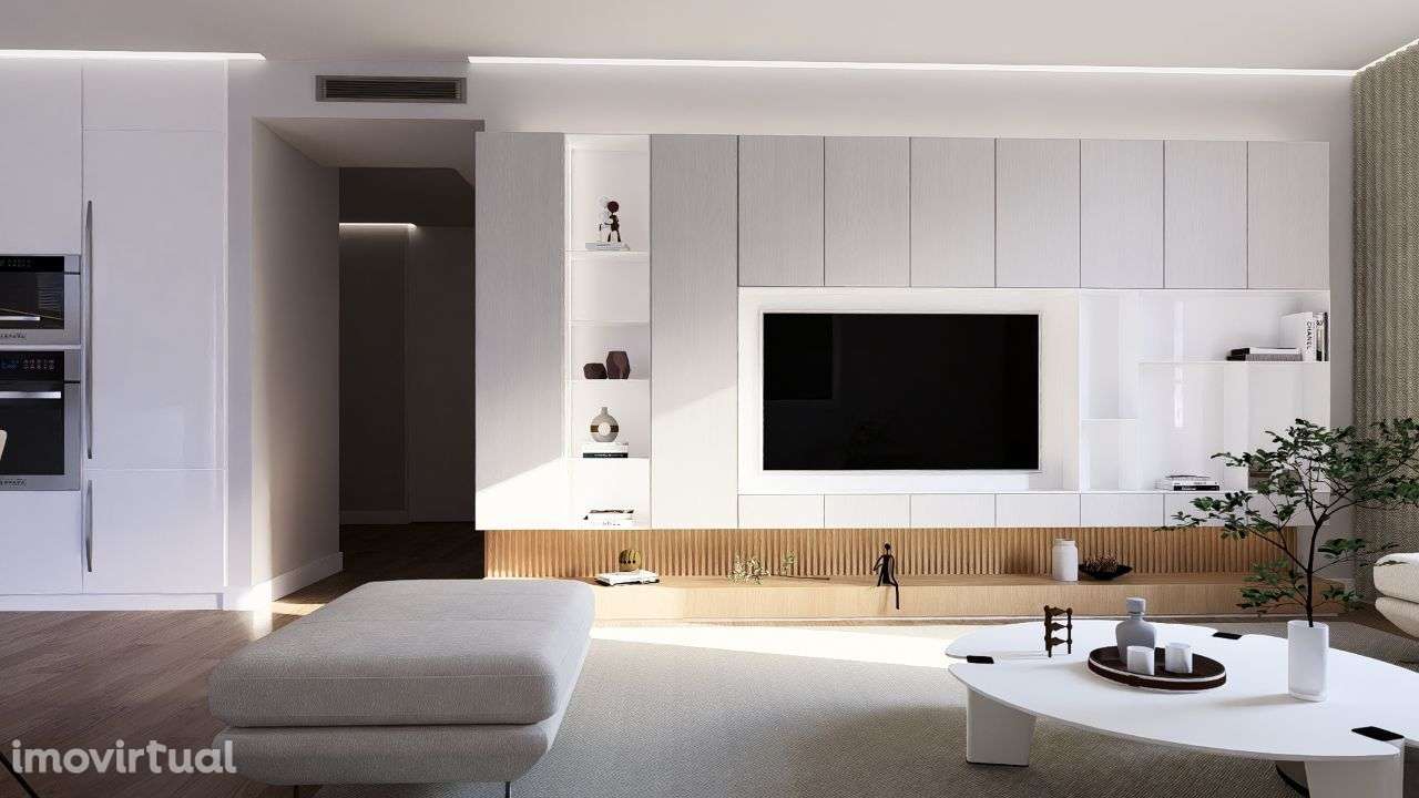 T1+1 Novo Portimão com 2 lugares de garagem - Grande imagem: 3/43