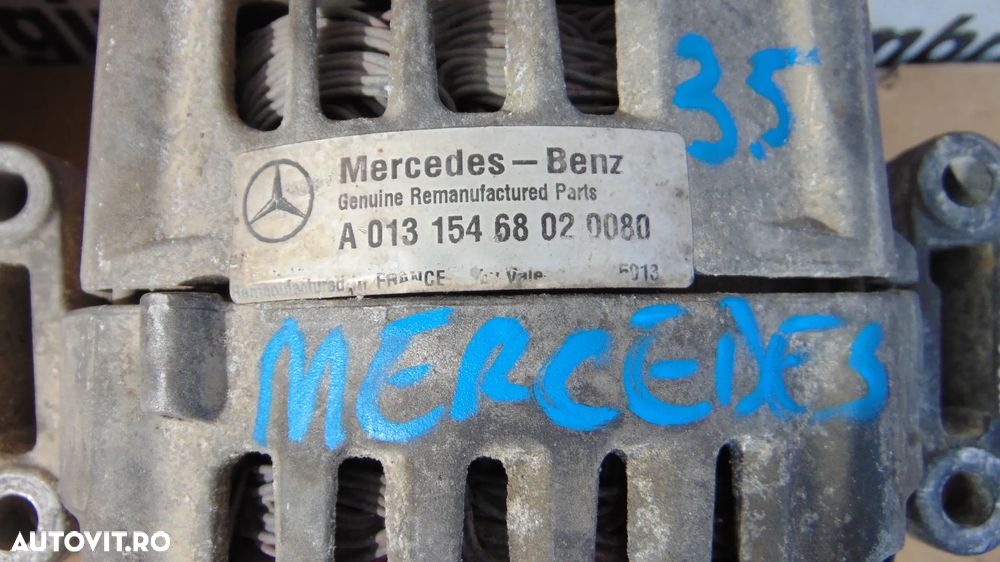 Alternator Mercedes 2.2 euro 5 w212 w204 glk Sprinter Vito viano x204 euro 5 c class e class sprint - 3