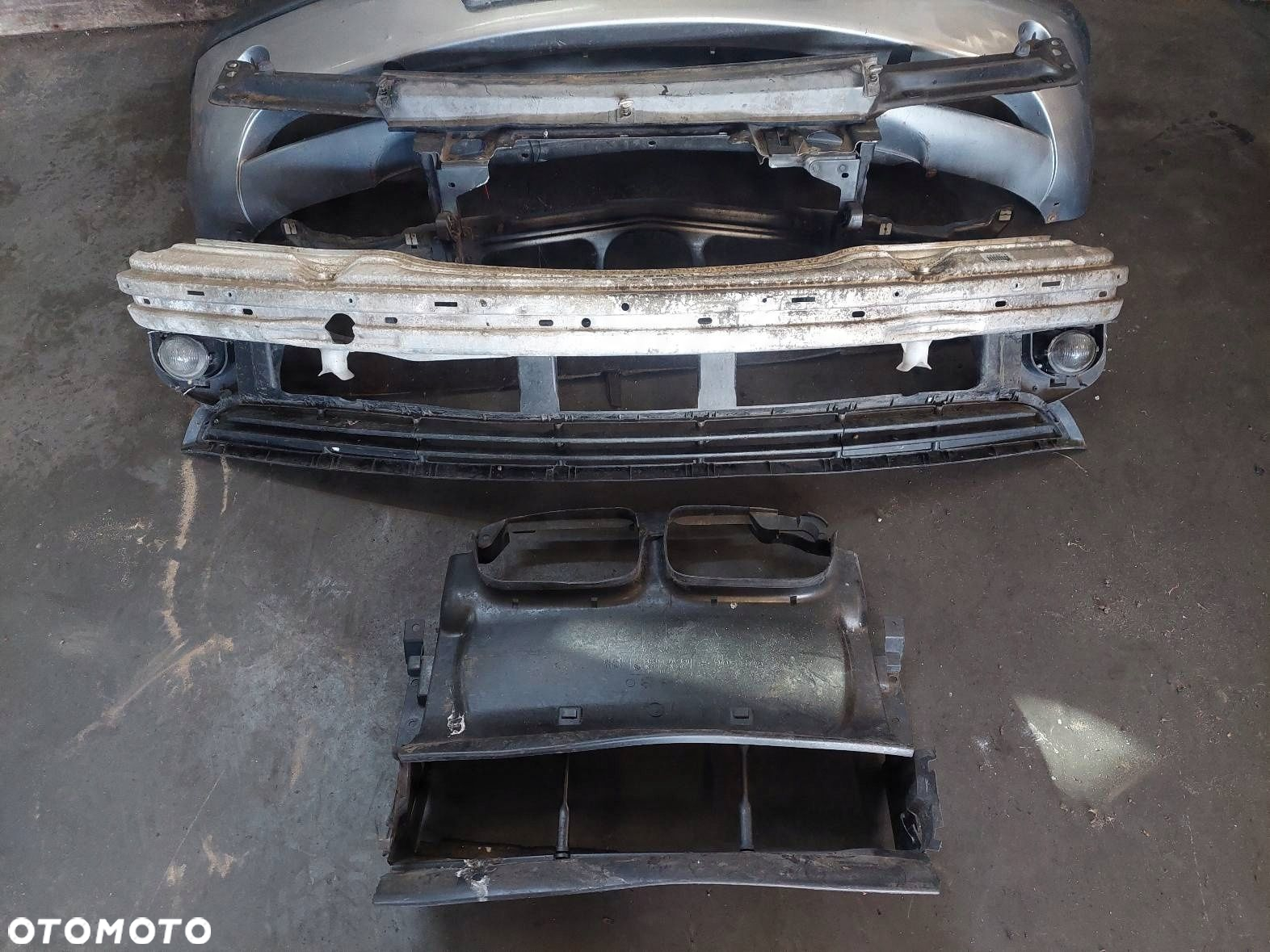 KOMPLETNY PRZÓD BMW E46 LIFT 318i A08/7 SILBERGRAU METALLIC - 8