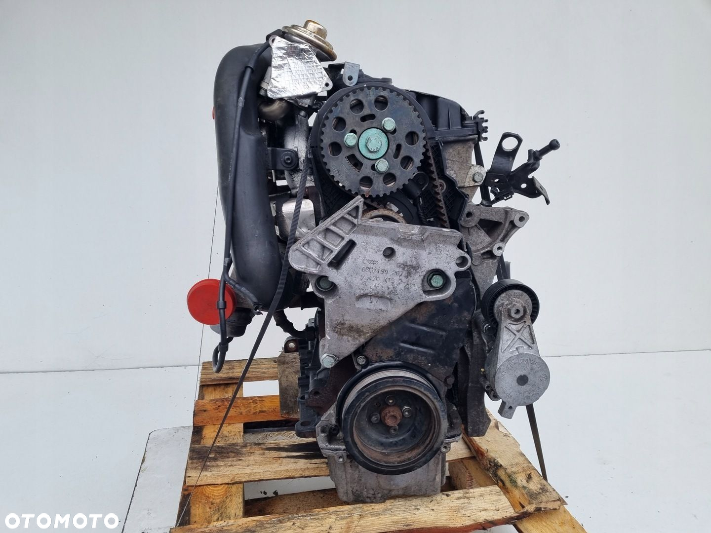 SILNIK KOMPLET Seat Toledo III 1.9 TDI 105KM 173tyś pali BKC - 6