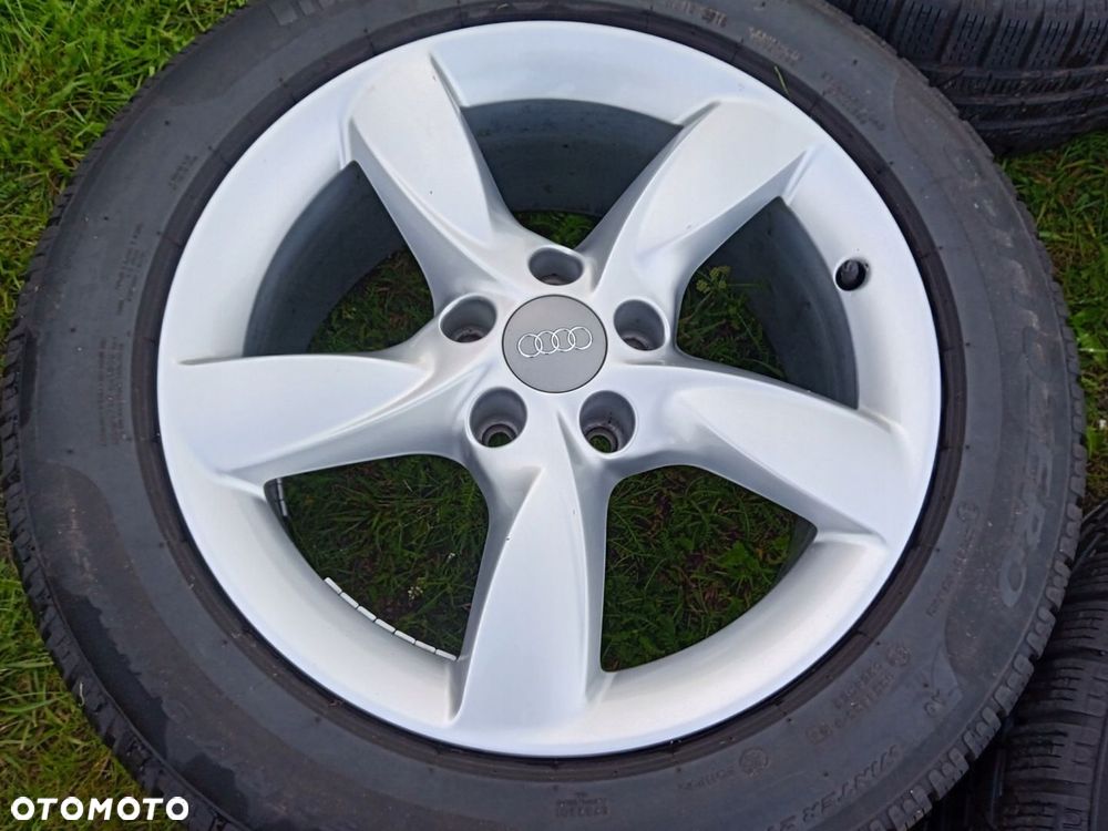 Felgi aluminiowe 5x112 Audi A6 C7 4G Q3 8U A4 A3 A8 100 Q2 Q3 opony zima - 4