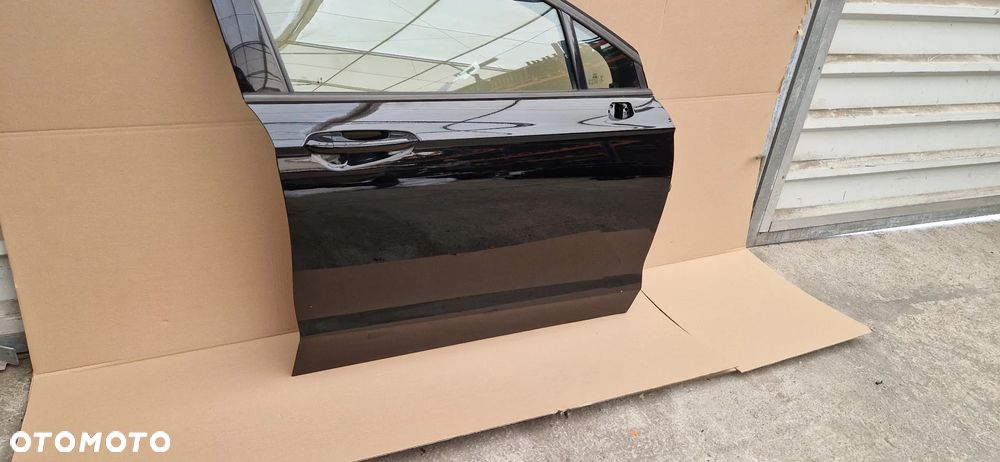 FORD MONDEO MK5 LIFT COMBI KOMPLETNE DRZWI PRAWY PRZOD DEMONTAŻ CZARNE - 3